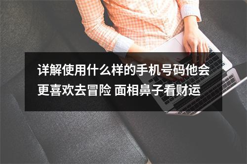 详解使用什么样的手机号码他会更喜欢去冒险 面相鼻子看财运
